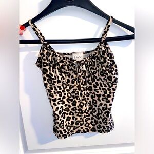 Leopard print tank